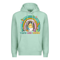 Seafoam teach love inspire rainbow Premium Hoodie - MaliasSmallBusiness