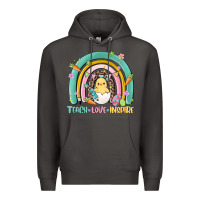 Smoke teach love inspire rainbow Premium Hoodie - MaliasSmallBusiness