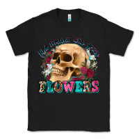 Black find someone who grows flowers Classic Tee - Zillion Design Studio