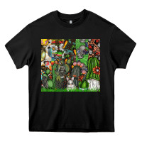 Black easter Heavy Core Tee - CowhideDigitalArt