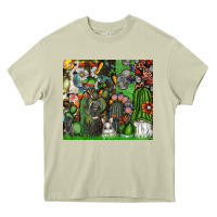Mossy easter Heavy Core Tee - CowhideDigitalArt
