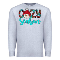 Heather Grey cozy season Premium Sweatshirt - JahusDesignShop