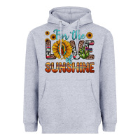 Heather Grey for the love of sunshine sunflower our lady of guadalupe Heavyweight Hoodie - JahusDesignShop