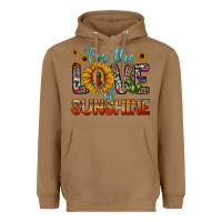 Toasted Coconut for the love of sunshine sunflower our lady of guadalupe Heavyweight Hoodie - JahusDesignShop