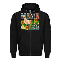 Black mama hen Zipper Hoodie - Zillion Design Studio
