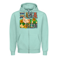 Mama Hen Zipper Hoodie | Teevron