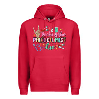 Cardinal rocking the phlebotomist life Premium Hoodie - MaliasSmallBusiness