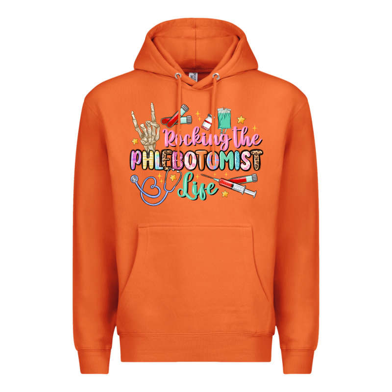 Rocking The Phlebotomist Life Premium Hoodie by MaliasSmallBusiness | Teevron