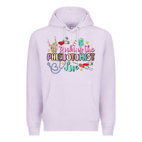 Lilac rocking the phlebotomist life Premium Hoodie - MaliasSmallBusiness