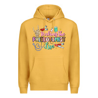 Mustard rocking the phlebotomist life Premium Hoodie - MaliasSmallBusiness
