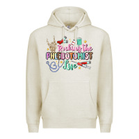 Oatmeal Heather rocking the phlebotomist life Premium Hoodie - MaliasSmallBusiness