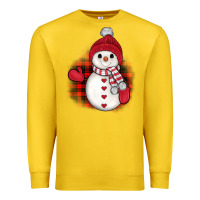 Lemon christmas snowman Premium Sweatshirt - JahusDesignShop