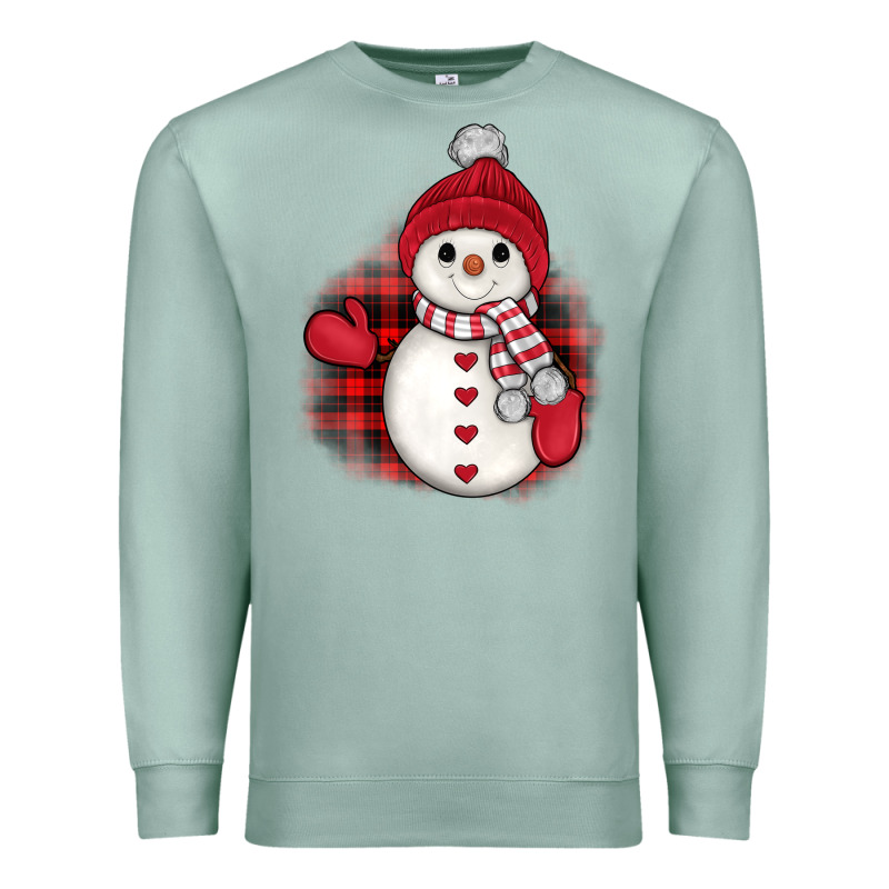 Christmas Snowman Premium Sweatshirt by JahusDesignShop | Teevron