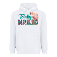 White totally nailed bbs Heavyweight Hoodie - BundleAndBundleShop