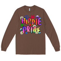 Chestnut hippie pride Long Sleeve Tee - Zillion Design Studio