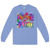 Colony Blue hippie pride Long Sleeve Tee - Zillion Design Studio