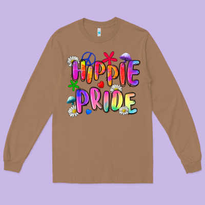Hippie Pride Long Sleeve Tee Designed By Zillion Design Studio