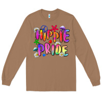 Toasted Coconut hippie pride Long Sleeve Tee - Zillion Design Studio
