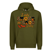Army Green i only smoke the good smokes Premium Hoodie - AdoDesignShop
