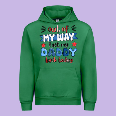 Out Of My Wat ı Get My Daddy Back Today Urban Hoodie Designed By Maliassmallbusiness