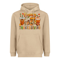 Mushroom western happy thanksgiving bbs Heavyweight Hoodie - BundleAndBundleShop