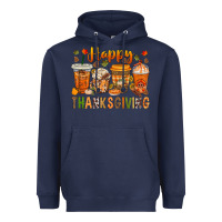 Navy western happy thanksgiving bbs Heavyweight Hoodie - BundleAndBundleShop