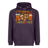 Plum western happy thanksgiving bbs Heavyweight Hoodie - BundleAndBundleShop