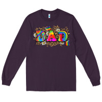 Plum dad pride Long Sleeve Tee - Zillion Design Studio