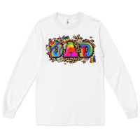 White dad pride Long Sleeve Tee - Zillion Design Studio