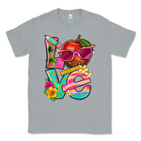 Heather Grey love summer teacher Classic Tee - texasbilliewilder
