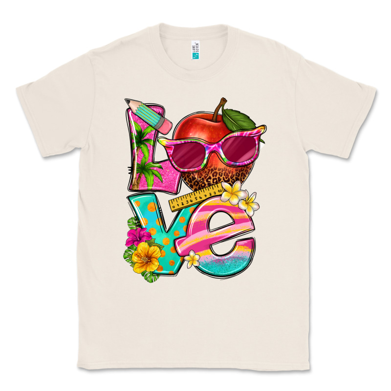 Love Summer Teacher Classic Tee by texasbilliewilder | Teevron