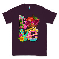 Plum love summer teacher Classic Tee - texasbilliewilder