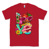 Red love summer teacher Classic Tee - texasbilliewilder