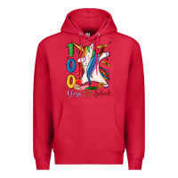 Cardinal 100 days of school Premium Hoodie - MaliasSmallBusiness