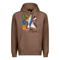 Chestnut 100 days of school Premium Hoodie - MaliasSmallBusiness