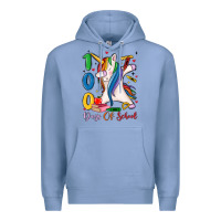 Colony Blue 100 days of school Premium Hoodie - MaliasSmallBusiness