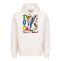 Pale Pink 100 days of school Premium Hoodie - MaliasSmallBusiness