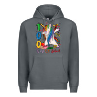 Rock 100 days of school Premium Hoodie - MaliasSmallBusiness