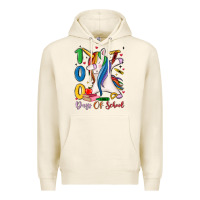 Tofu 100 days of school Premium Hoodie - MaliasSmallBusiness