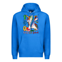 True Royal 100 days of school Premium Hoodie - MaliasSmallBusiness