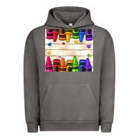 Custom Teacher Name Crayons Urban Hoodie | Teevron