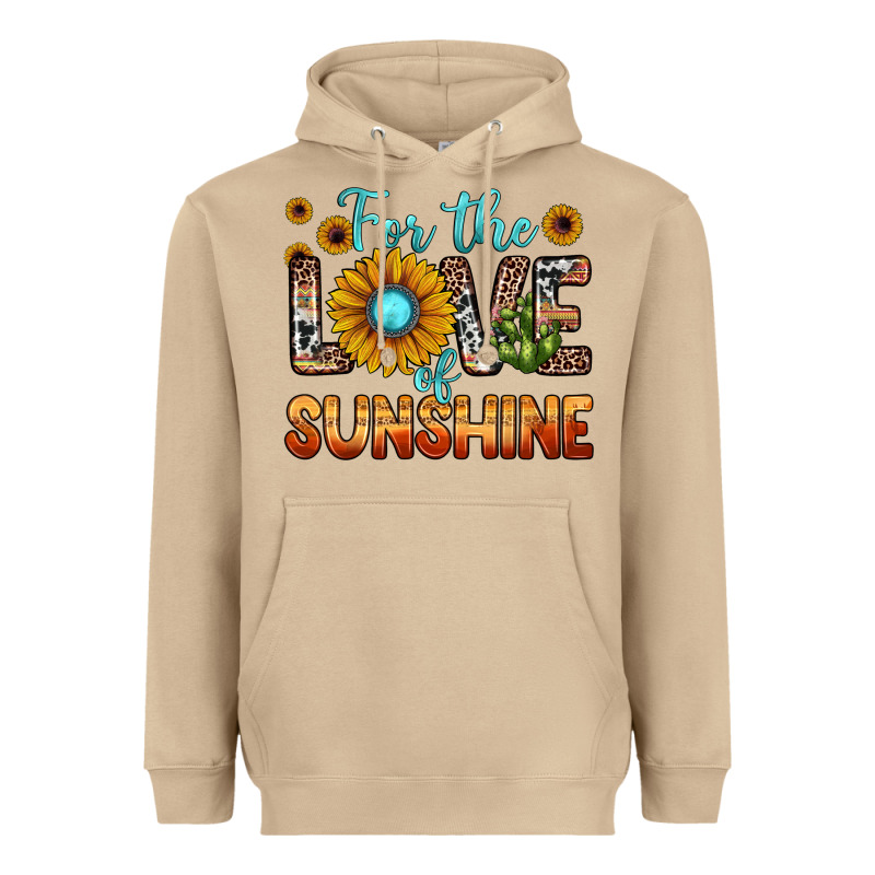 For The Love Of Sunshine Heavyweight Hoodie by JahusDesignShop | Teevron