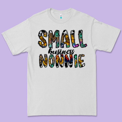 Small Business Nannie Premium Tee Designed By Cowhidedigitalart