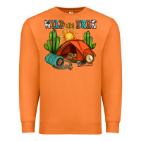 Carrot wild and free camp Premium Sweatshirt - AdoDesignShop
