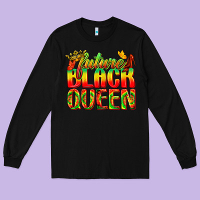 Long Sleeve Tee future black queen