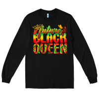 Black future black queen Long Sleeve Tee - texasbilliewilder