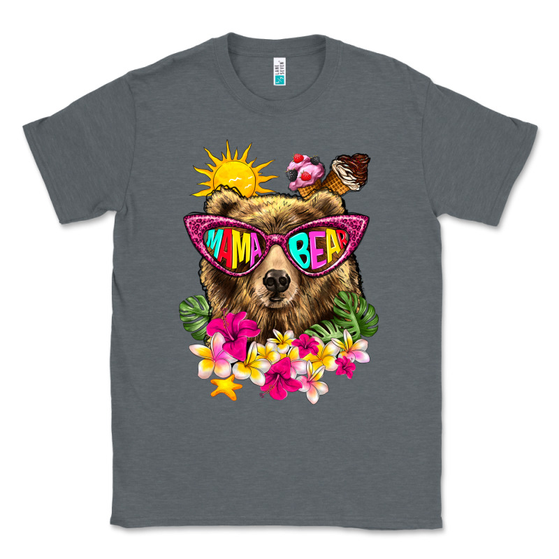Mama Bear Summer Classic Tee by texasbilliewilder | Teevron