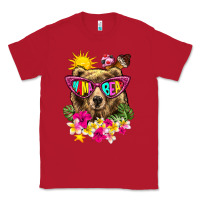 Red mama bear summer Classic Tee - texasbilliewilder