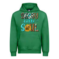 Emerald sassy little soul Urban Hoodie - NancyCooperArtShop