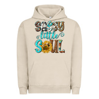 Pigment French Oak sassy little soul Urban Hoodie - NancyCooperArtShop